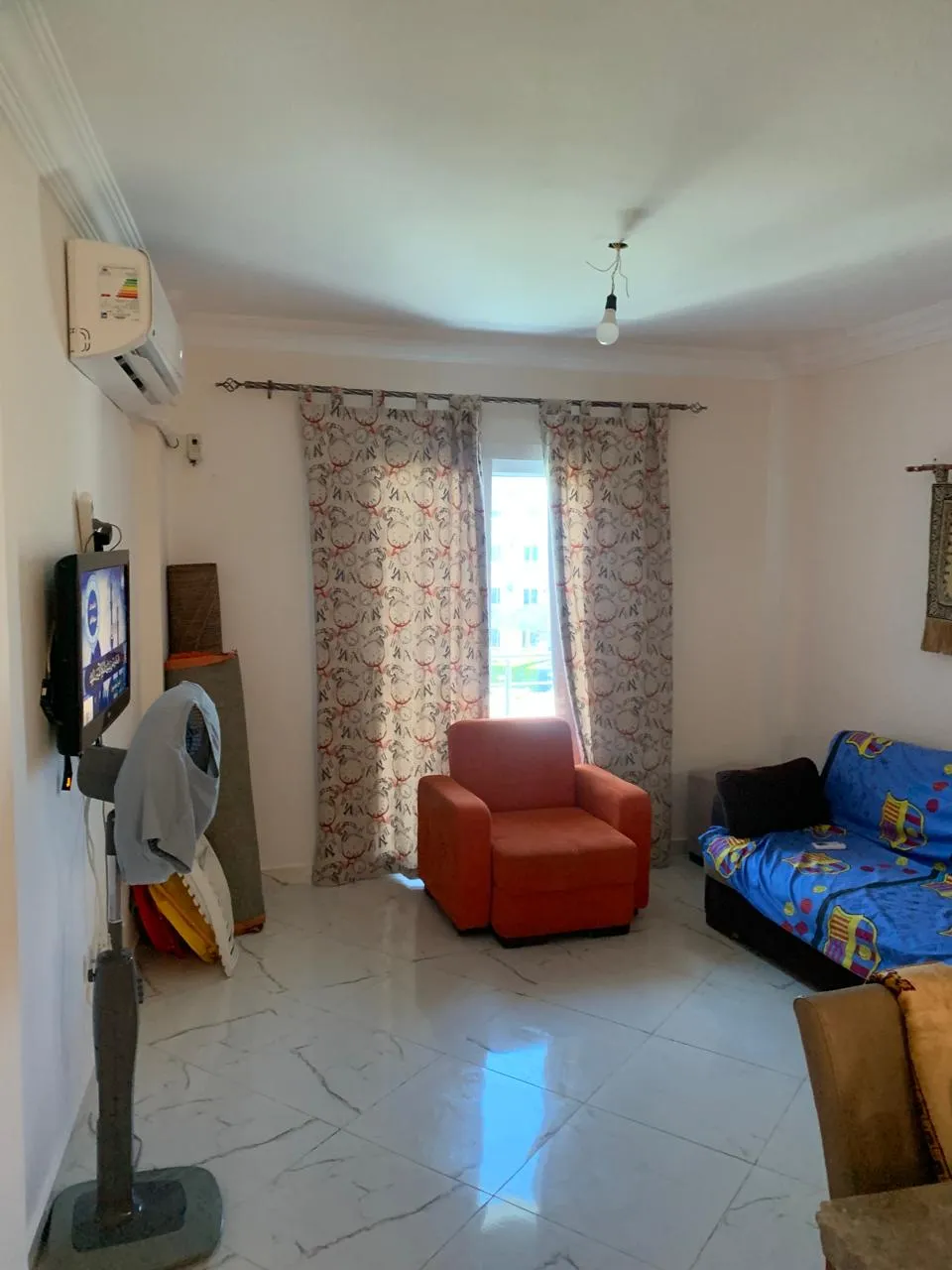 شاليه للبيع في مرسيليا بيتش 4 في الساحل الشمالي بمساحة 90 م² تتكون من 2 غرف