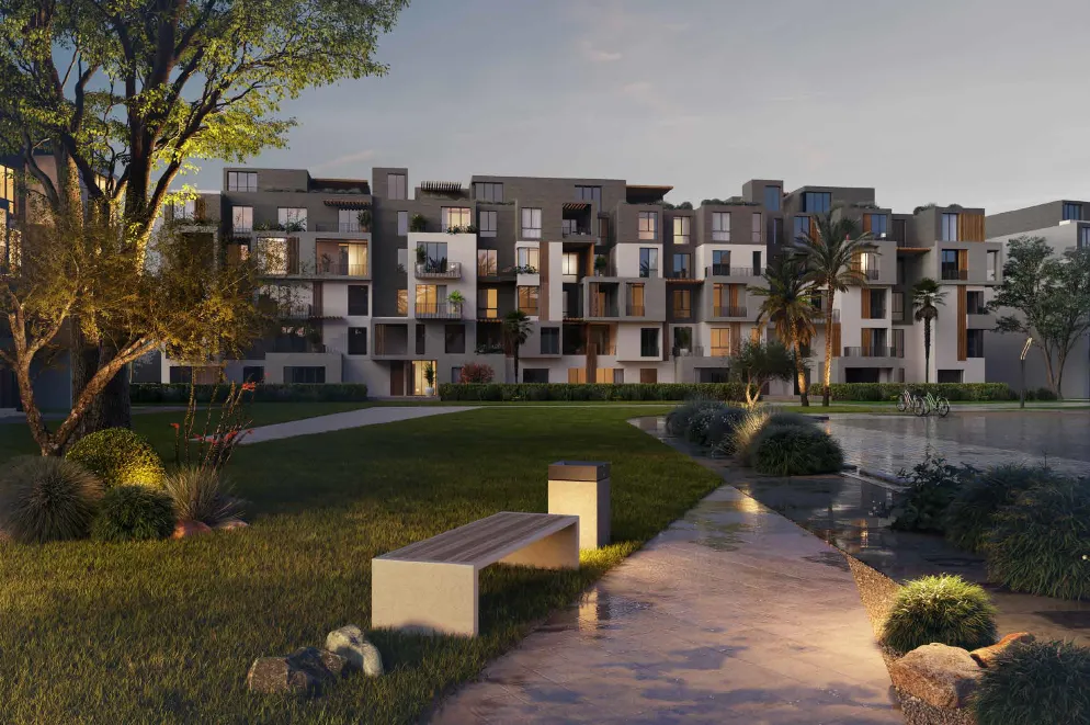 Apartment for sale in Azailya  in New Heliopolis of 122 m² with 2 bedrooms