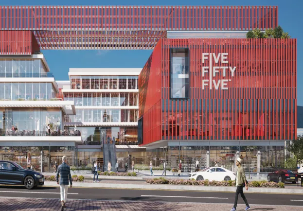 Retail for sale in Five Fifty Five Business Complex in El Sheikh Zayed of 0 m² with 0 bedrooms