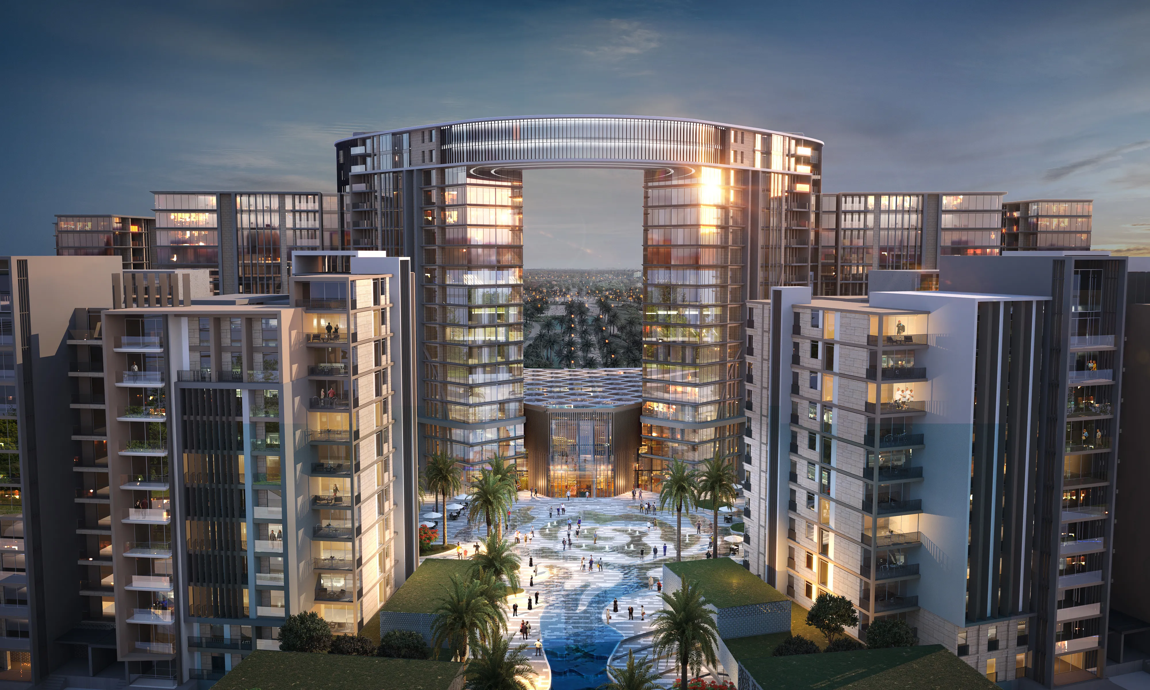 Apartment for sale in ZED  in El Sheikh Zayed of 129 m² with 2 bedrooms