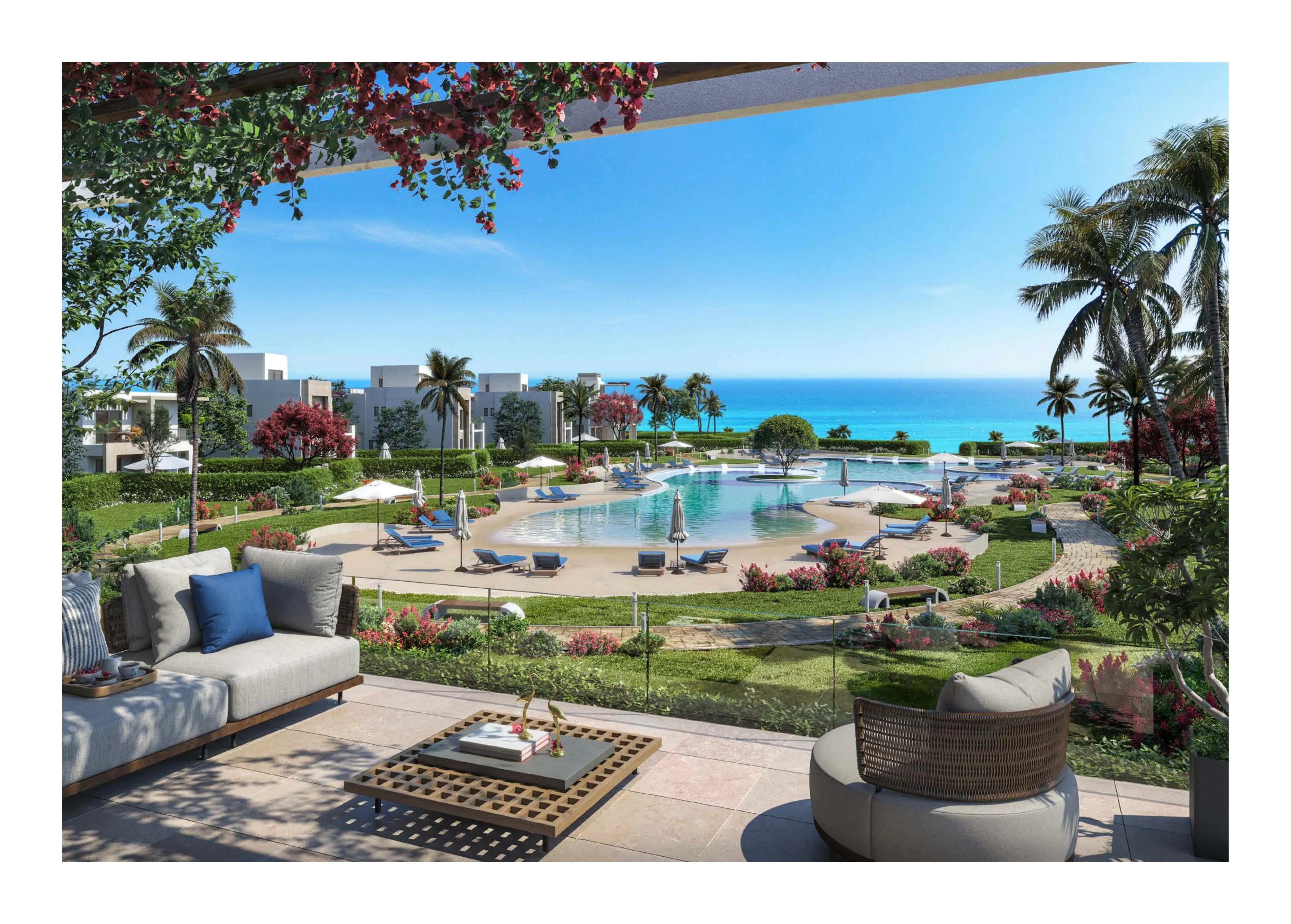 Chalet for sale in Hyde Park North - Seashore in Ras El Hekma of 0 m² with 1 bedrooms