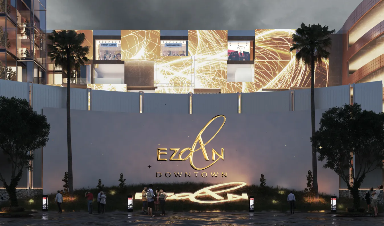 Retail for sale in Ezdan in New Capital City of 107 m² with 0 bedrooms