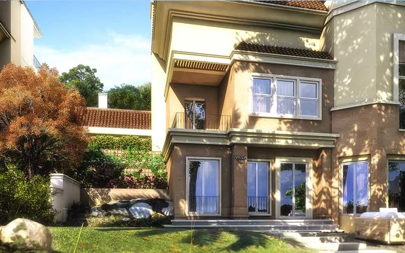 Villa for sale in Sarai in New Cairo of 0 m² with 4 bedrooms