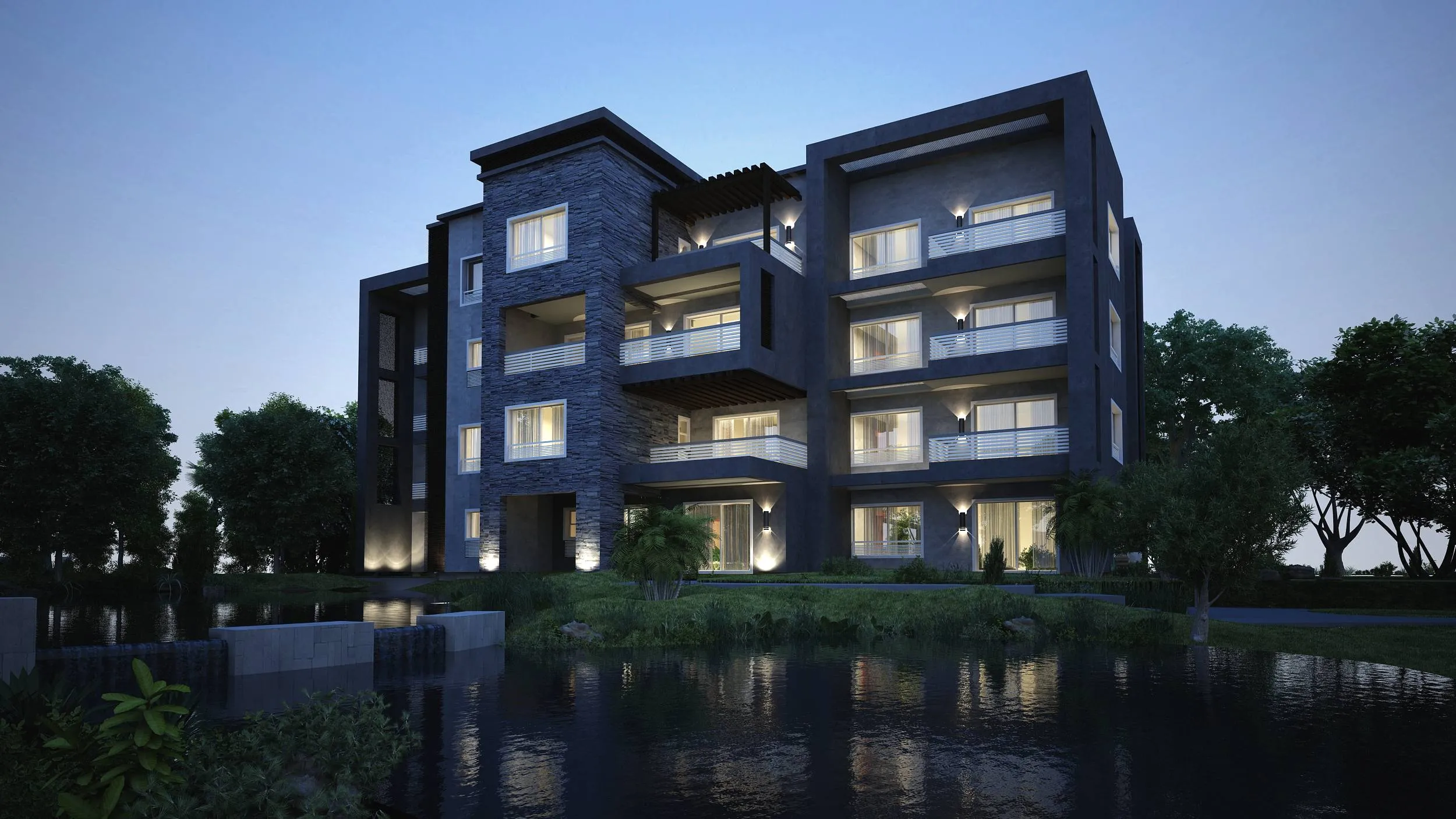 Villa for sale in New Giza in 6th of October City of 357 m² with 4 bedrooms