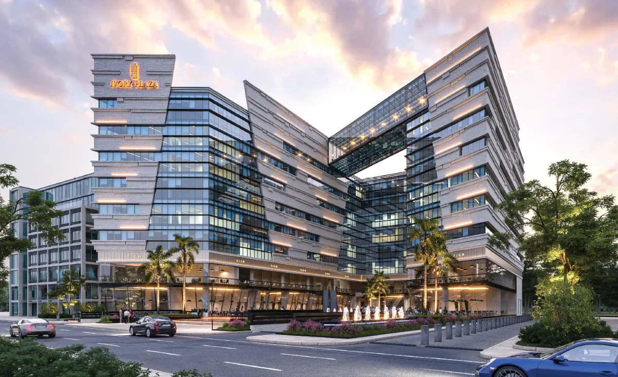 مكتب للبيع في ايفوري بلازا في العاصمة الإدارية الجديدة بمساحة 73 م² تتكون من 0 غرف