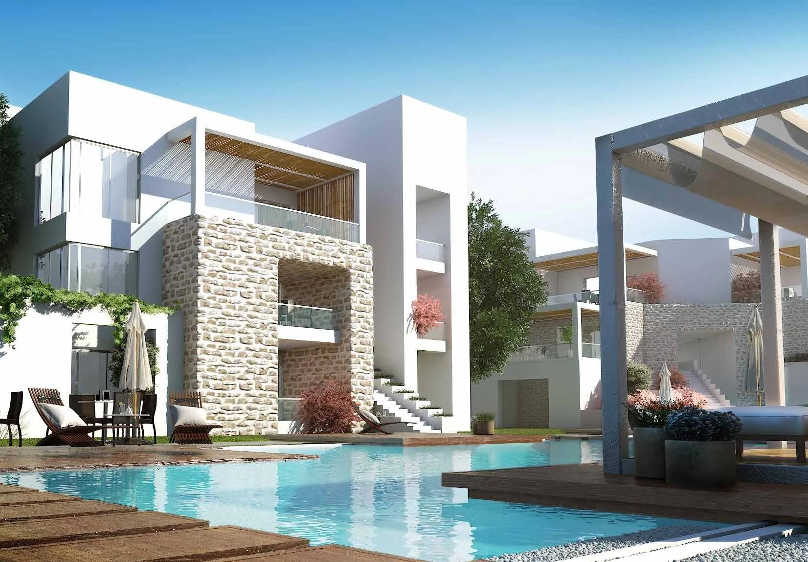 Chalet for sale in Azha in Ain Sokhna of 0 m² with 3 bedrooms