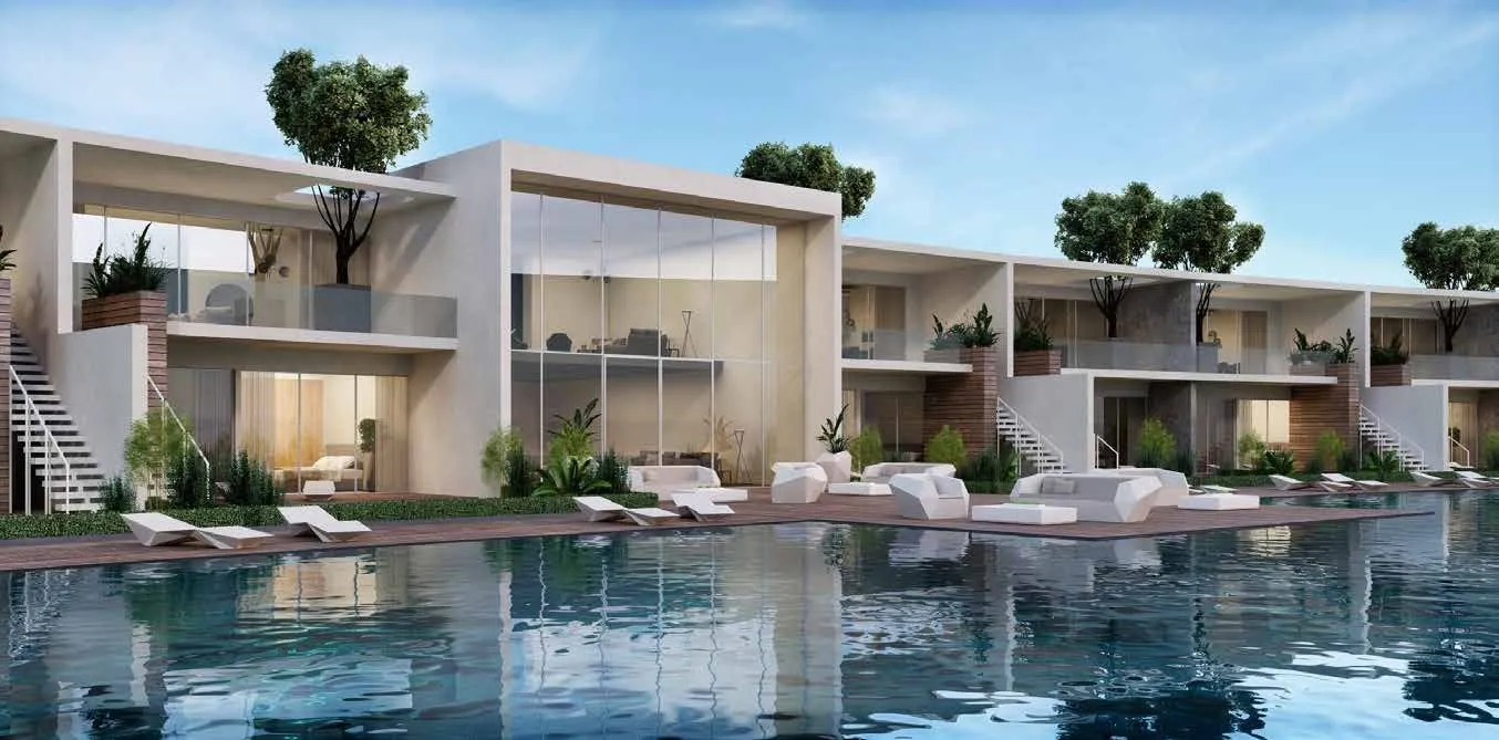 توين هاوس للبيع في قطامية كوست في رأس الحكمة بمساحة 275 م² تتكون من 4 غرف