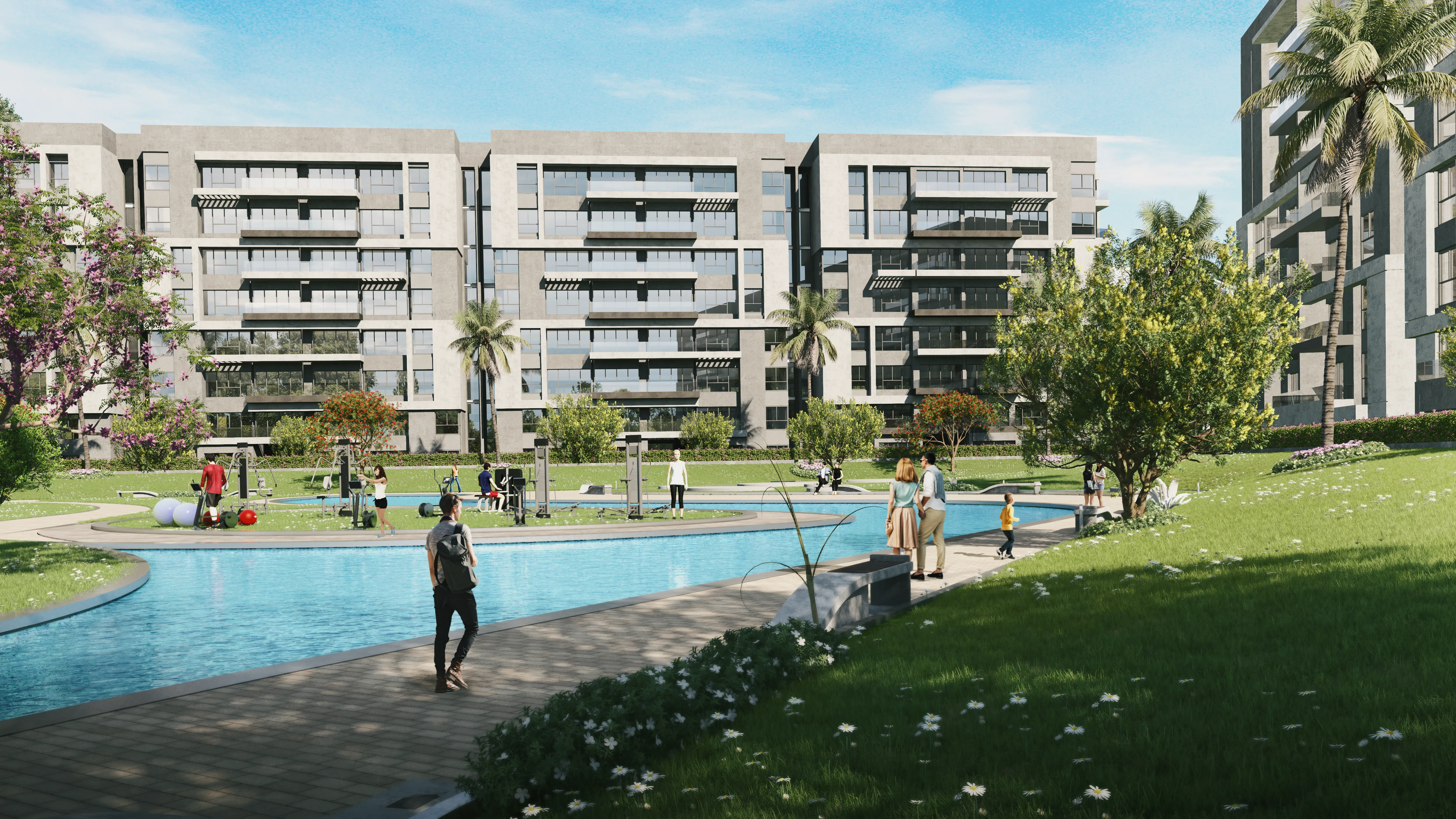 Apartment for sale in Scene 7 in New Capital City of 0 m² with 3 bedrooms