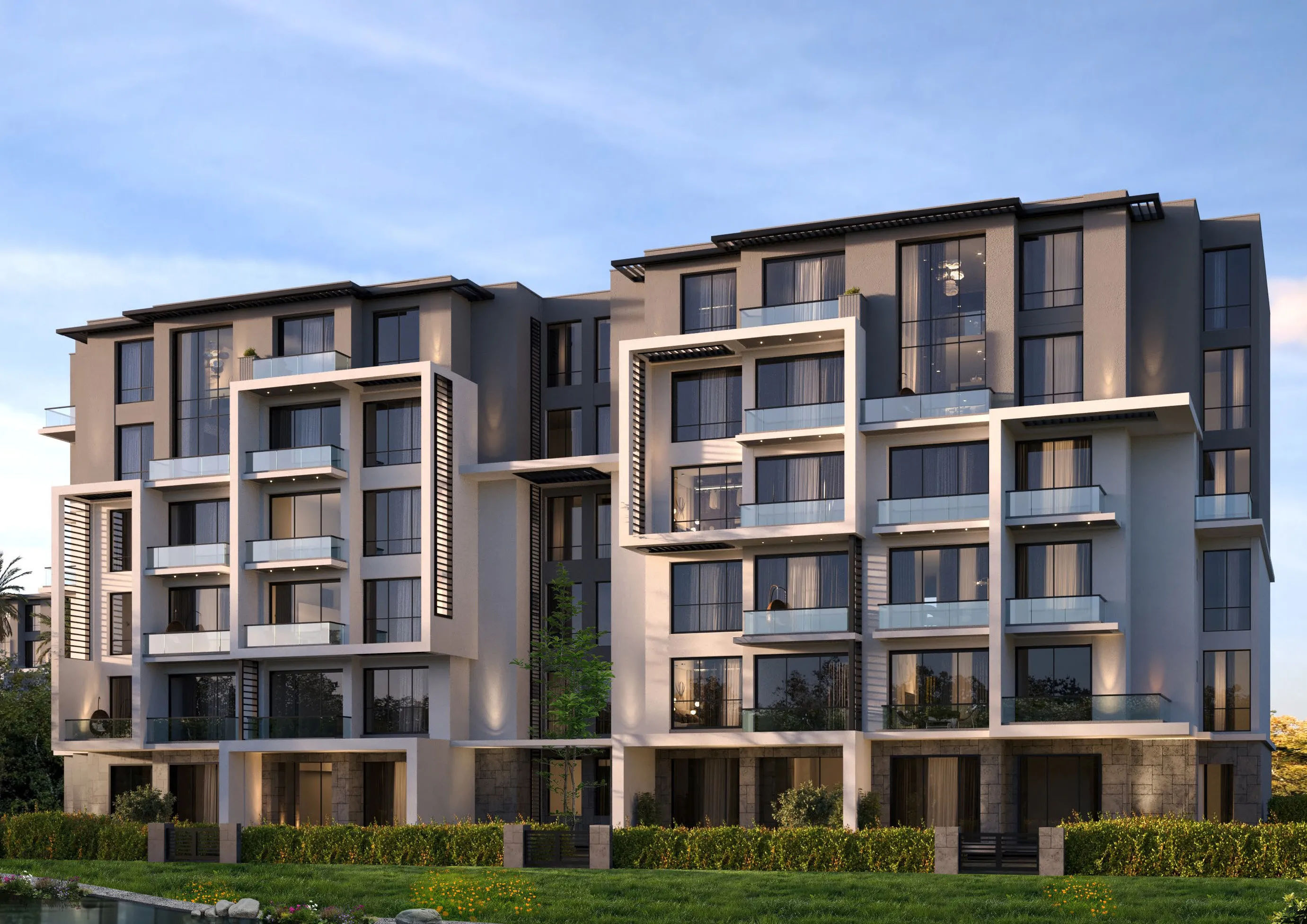 Apartment for sale in Club Hills Residence in 6th of October City of 0 m² with 3 bedrooms