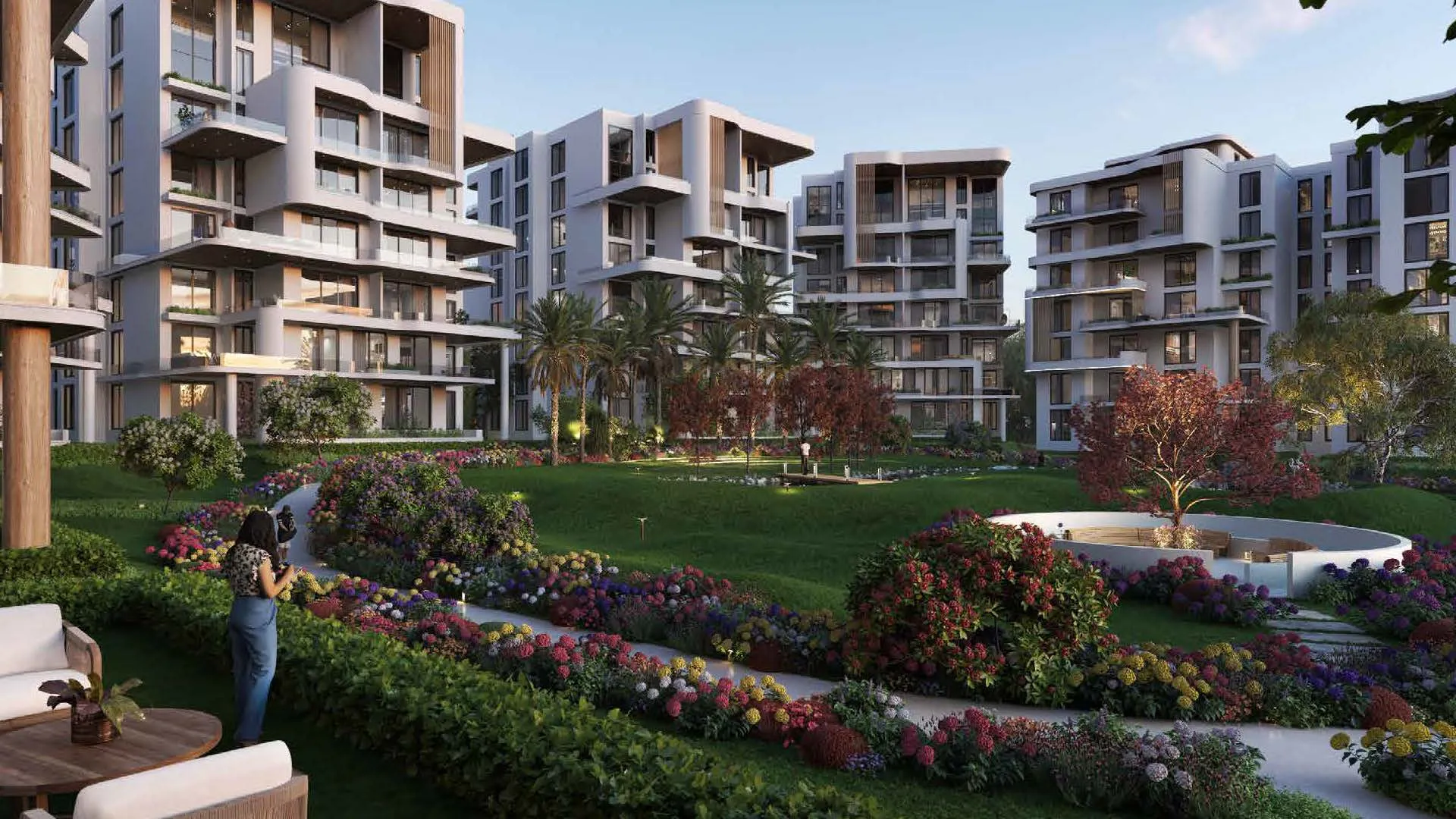 Apartment for sale in White Residence in New Cairo of 0 m² with 1 bedrooms