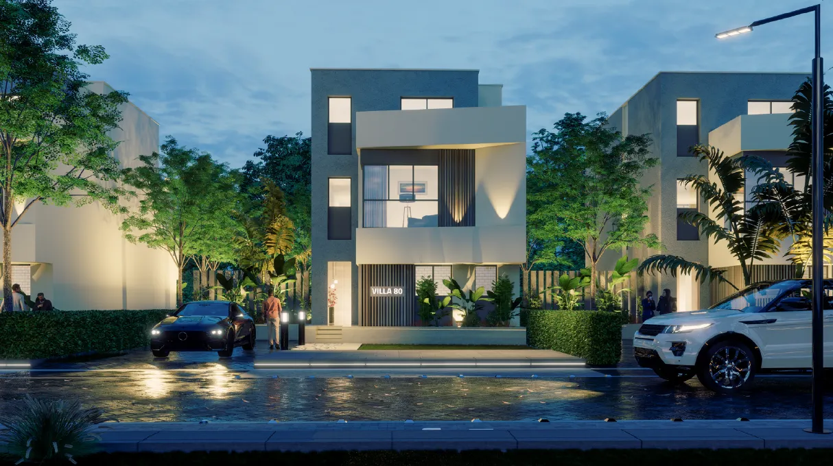 Apartment for sale in The Brooks in New Cairo of 114 m² with 2 bedrooms