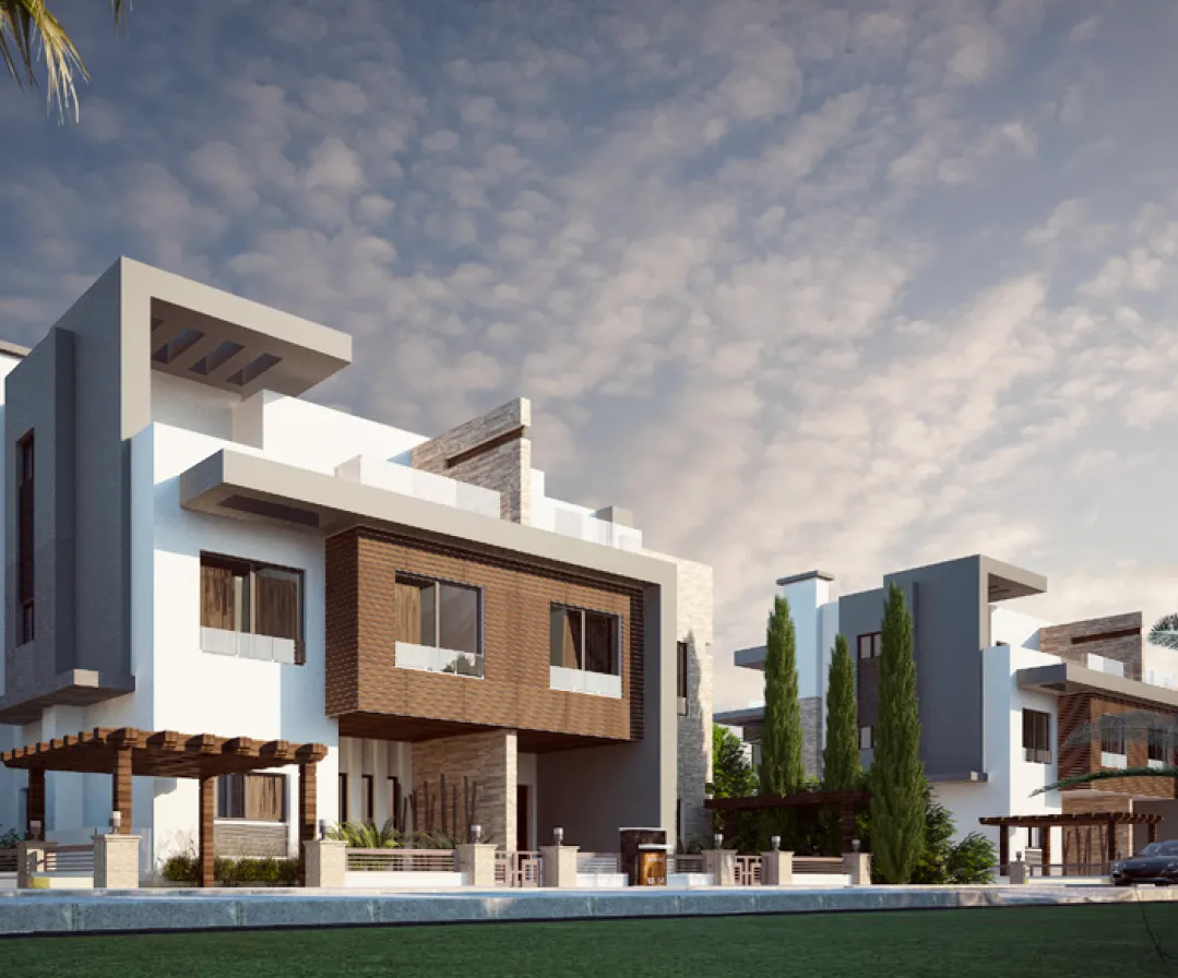 توين هاوس للبيع في نيو جيزة في مدينة السادس من أكتوبر بمساحة 0 م² تتكون من 3 غرف