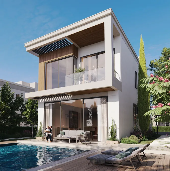 Villa for sale in Villagio  in 6th of October City of 0 m² with 5 bedrooms