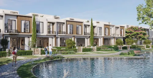 تاون هاوس للبيع في فيلاجيو في مدينة السادس من أكتوبر بمساحة 0 م² تتكون من 3 غرف