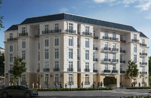 شقة للبيع في الحي اللاتيني سيتي ايدج في العلمين بمساحة 0 م² تتكون من 2 غرف