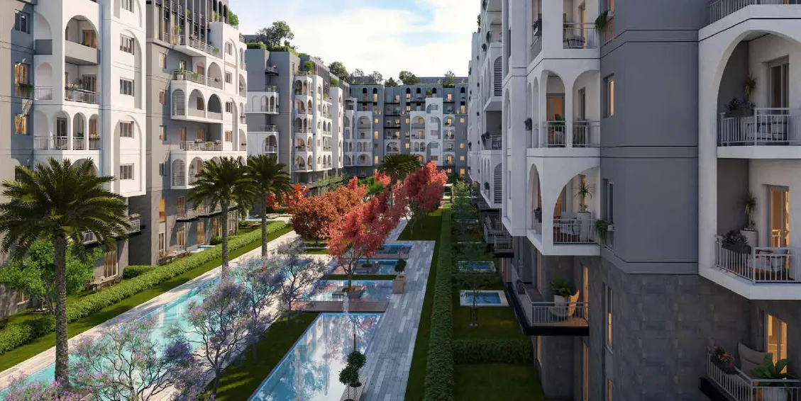 شقة للبيع في بوتانيكا ريزدينشيال في العاصمة الإدارية الجديدة بمساحة 0 م² تتكون من 3 غرف