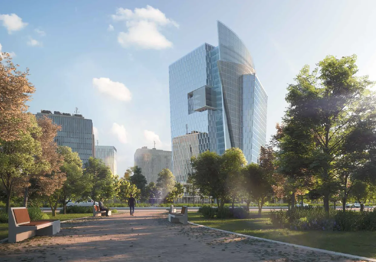 Retail for sale in Podia Tower in New Capital City of 44 m² with 0 bedrooms