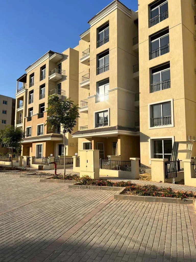 Apartment for sale in Sarai in New Cairo of 122 m² with 2 bedrooms