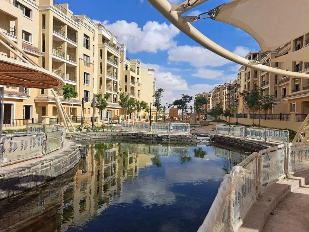 Apartment for sale in Sarai in New Cairo of 122 m² with 2 bedrooms