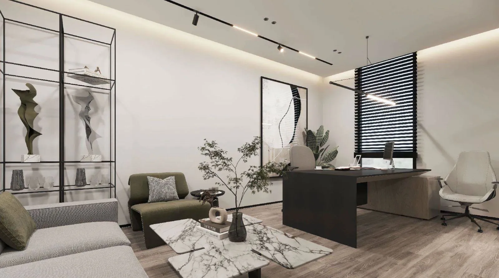 مكتب للبيع في ذا سكوير في القاهرة الجديدة بمساحة 34 م² تتكون من 0 غرف