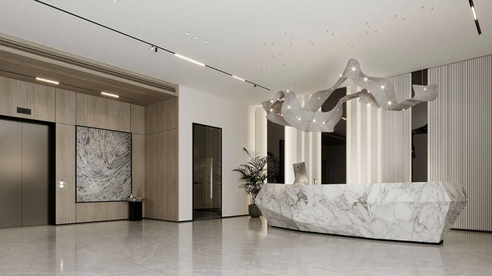 مكتب للبيع في ذا سكوير في القاهرة الجديدة بمساحة 34 م² تتكون من 0 غرف