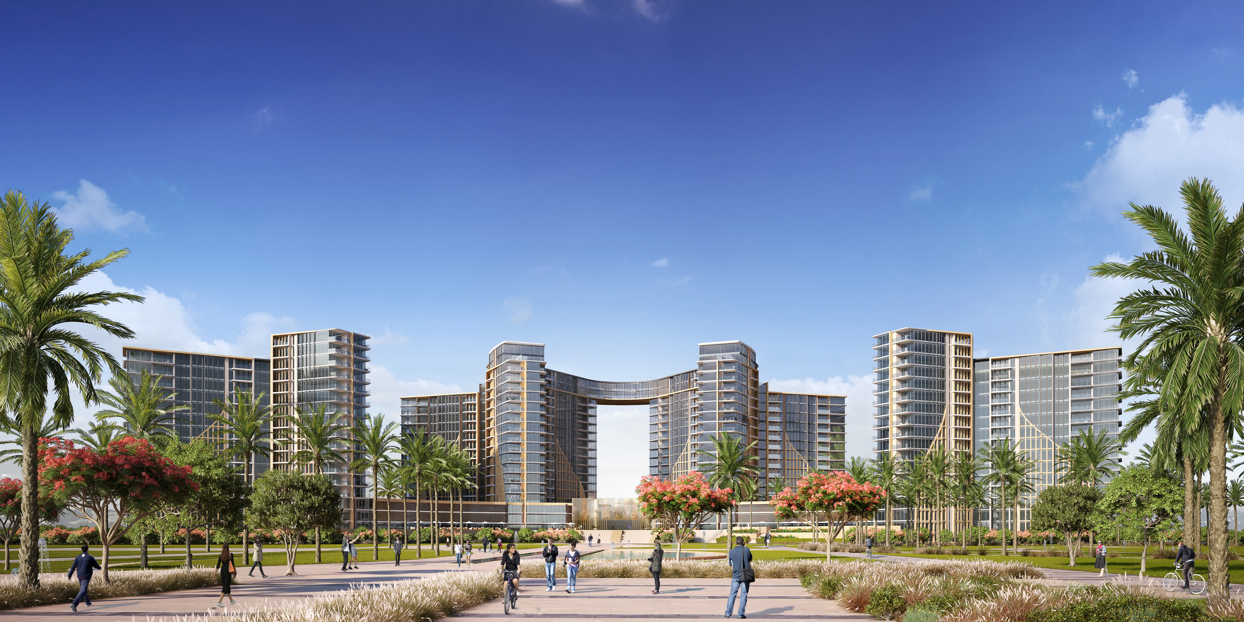 Serviced Apartment for sale in ZED  in El Sheikh Zayed of 75 m² with 1 bedrooms