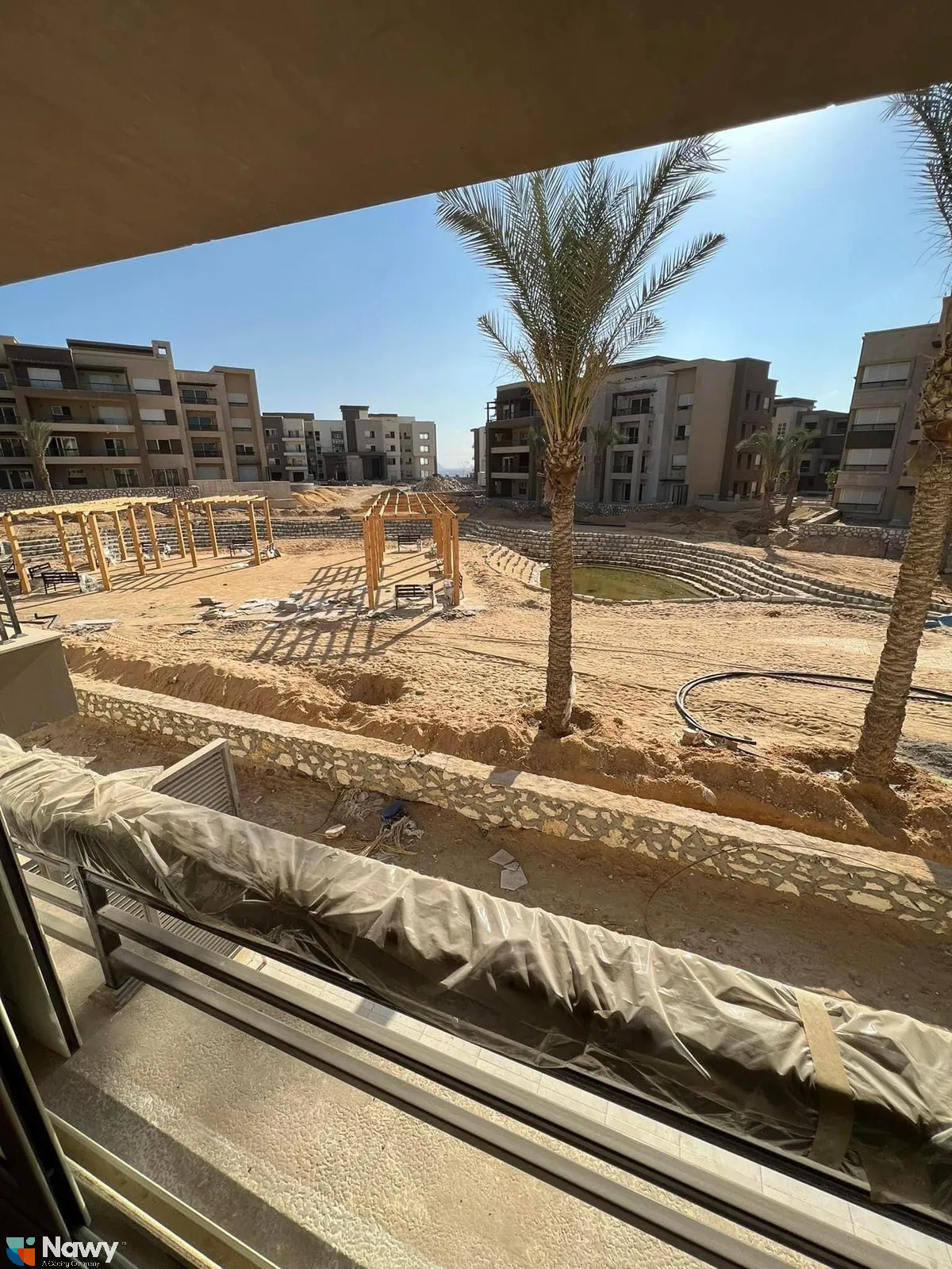 شقة للبيع في نيو جيزة في مدينة السادس من أكتوبر بمساحة 0 م² تتكون من 2 غرف