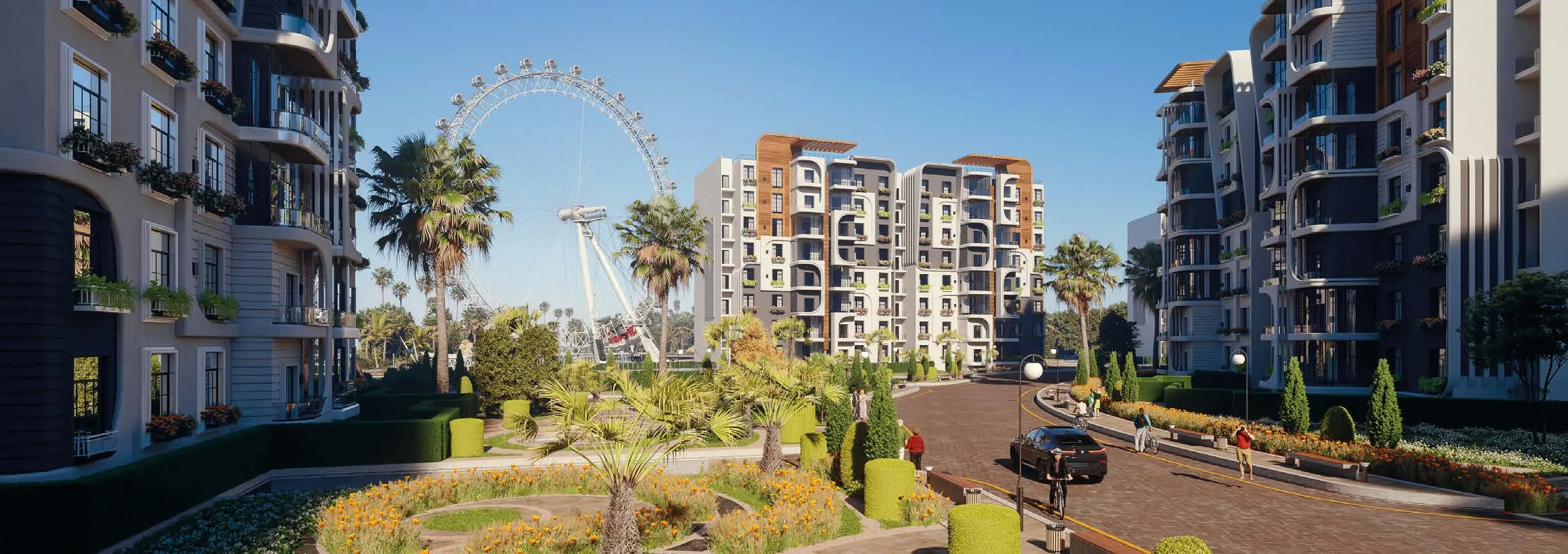 Apartment for sale in Suli Golf Residence in New Capital City of 128 m² with 2 bedrooms