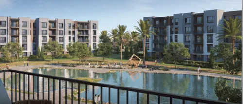 Apartment for sale in HAPTown in Mostakbal City of 195 m² with 3 bedrooms