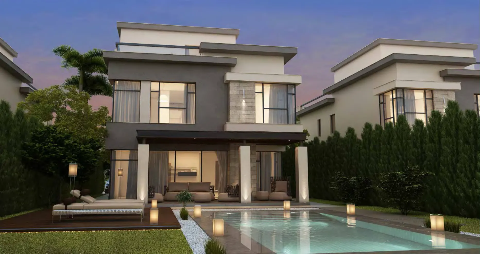 فيلا للبيع في فيليت في جولدن سكوير بمساحة 0 م² تتكون من 3 غرف