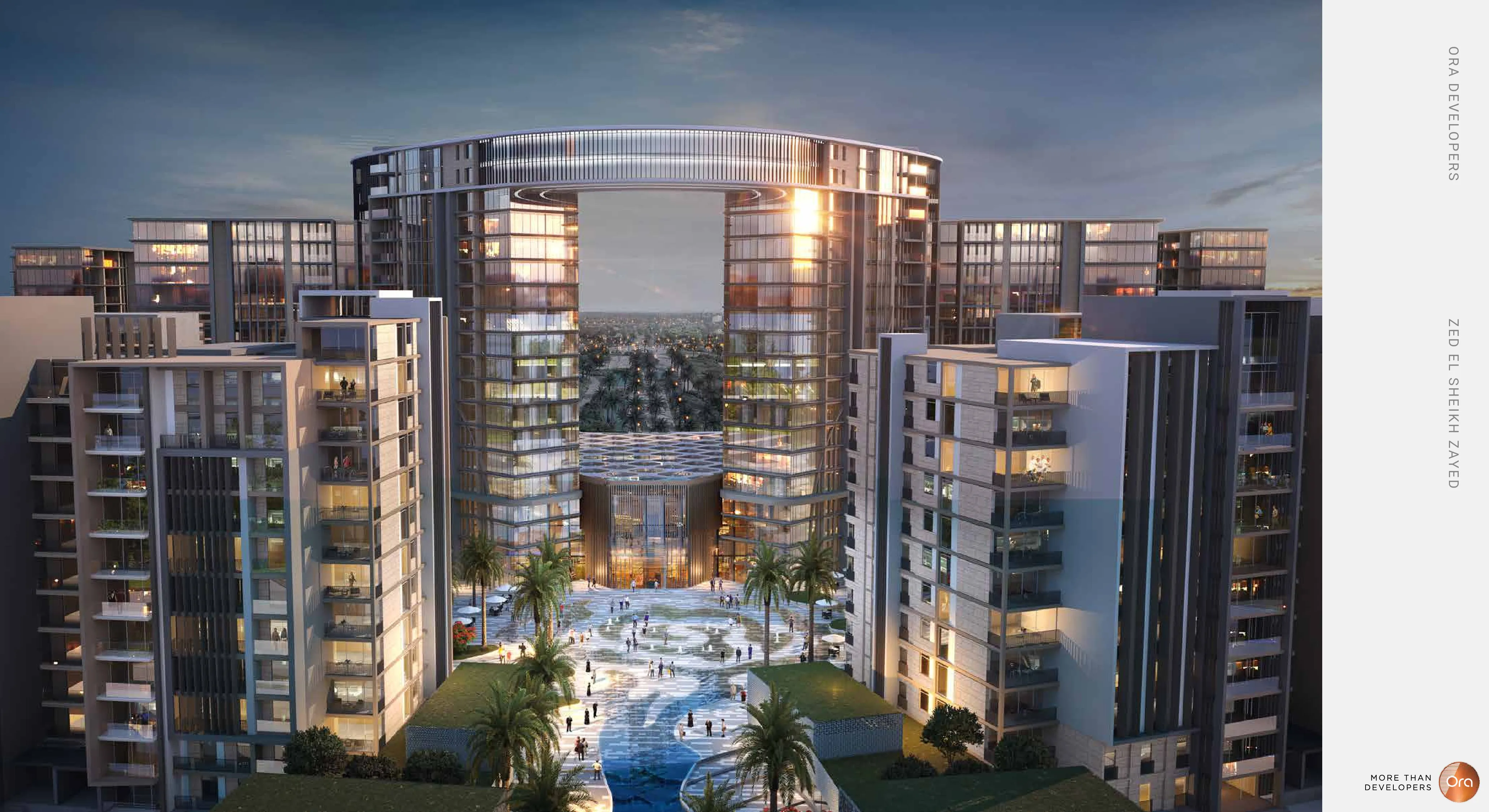 Apartment for sale in Zed Tower in El Sheikh Zayed of 165 m² with 3 bedrooms