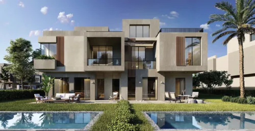 Townhouse for sale in Rosewood in New Heliopolis of 221 m² with 3 bedrooms
