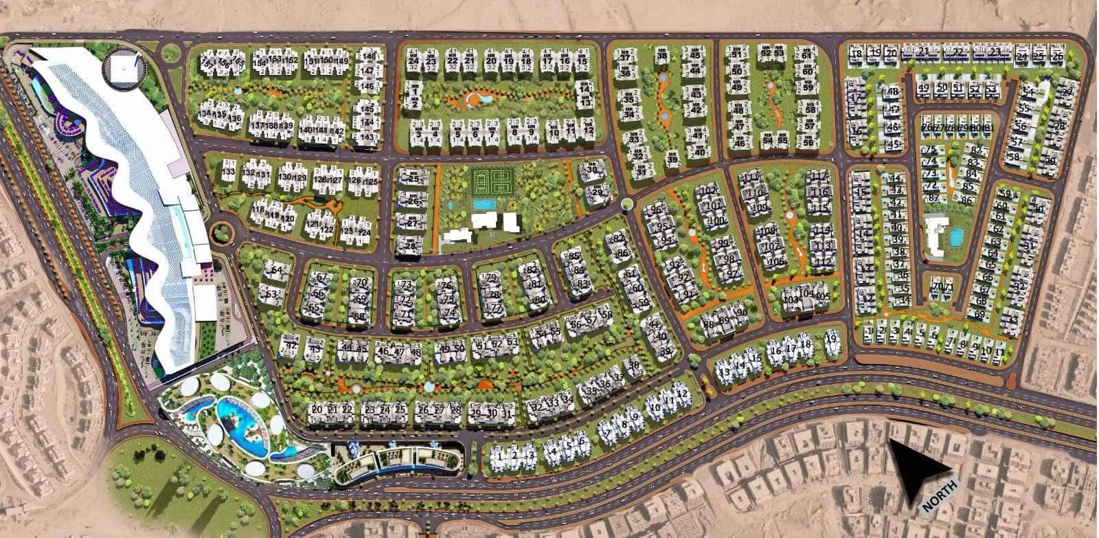 Apartment for sale in Fifth Square Al Marasem in New Cairo of 0 m² with 3 bedrooms