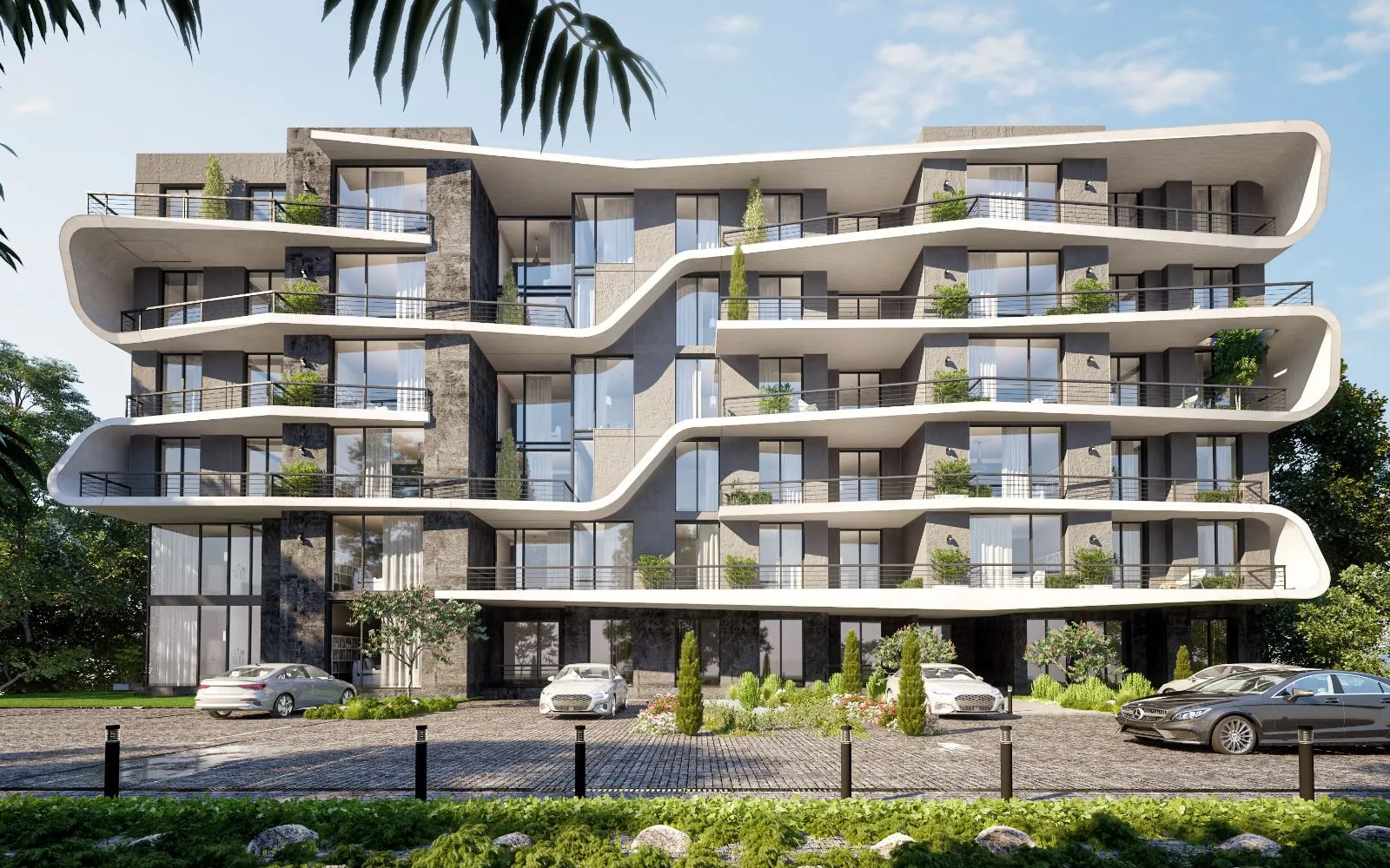 Apartment for sale in Belva in El Sheikh Zayed of 0 m² with 3 bedrooms