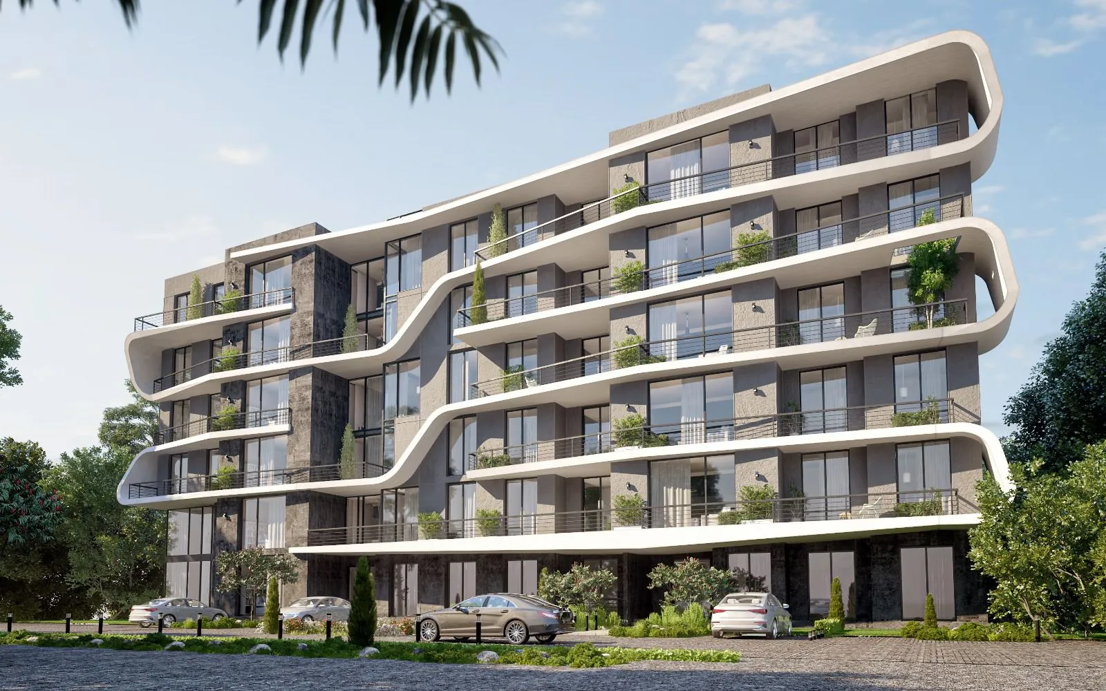 Apartment for sale in Belva in El Sheikh Zayed of 0 m² with 3 bedrooms