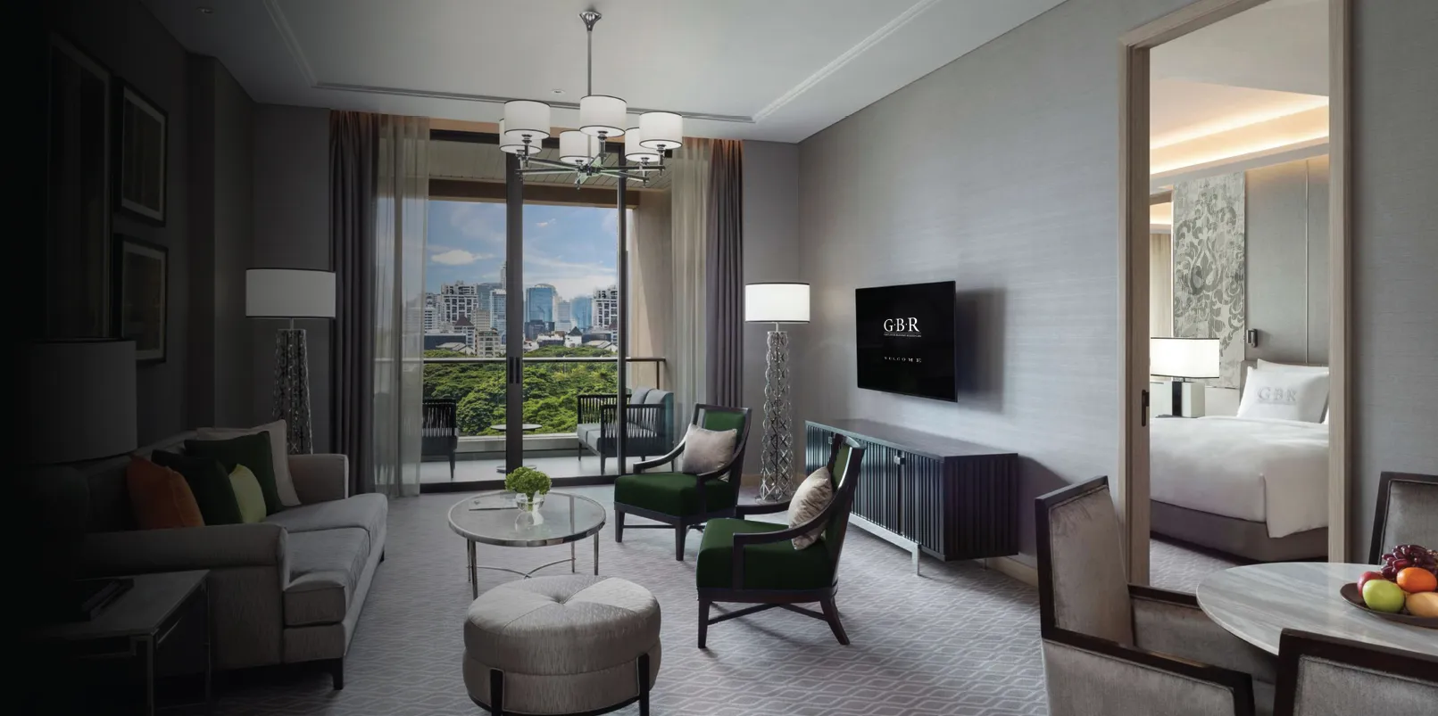 شقة فندقية للبيع في   مدن النهر الاخضر تاور في العاصمة الإدارية الجديدة بمساحة 70 م² تتكون من 2 غرف