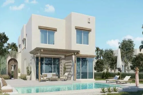 Chalet for sale in Hacienda Waters  in Ras El Hekma of 102 m² with 2 bedrooms