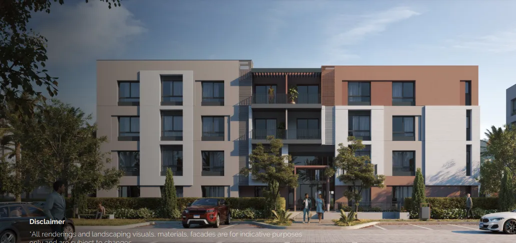 Apartment for sale in HAPTown  in Mostakbal City of 168 m² with 2 bedrooms