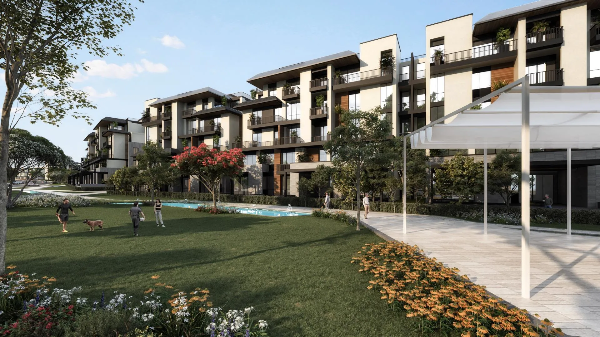 Apartment for sale in Oak Residences-Stone Park in New Cairo of 0 m² with 1 bedrooms