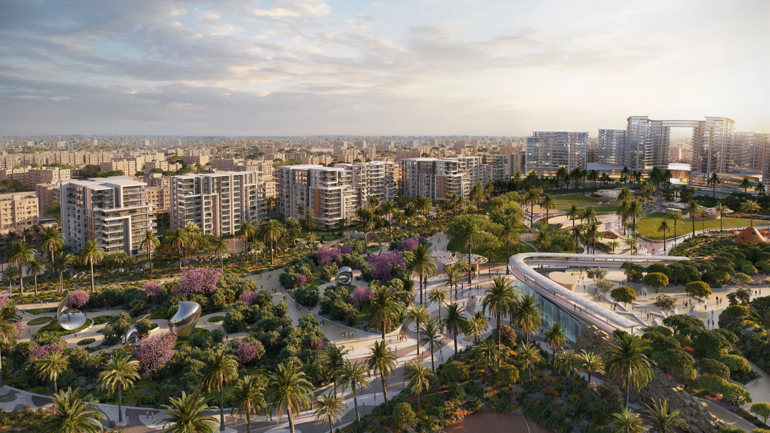 Apartment for sale in ZED  in El Sheikh Zayed of 95 m² with 2 bedrooms