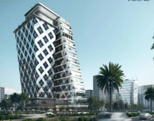 مكتب للبيع في ذا ستريب مول في العاصمة الإدارية الجديدة بمساحة 41 م² تتكون من 0 غرف