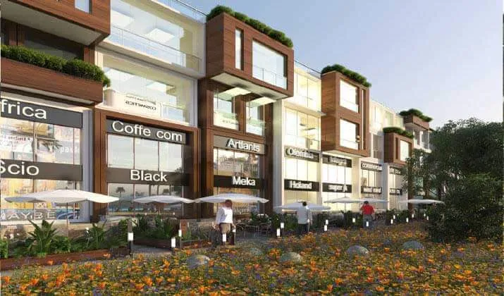 مكتب للبيع في ذا ستريب مول في العاصمة الإدارية الجديدة بمساحة 41 م² تتكون من 0 غرف