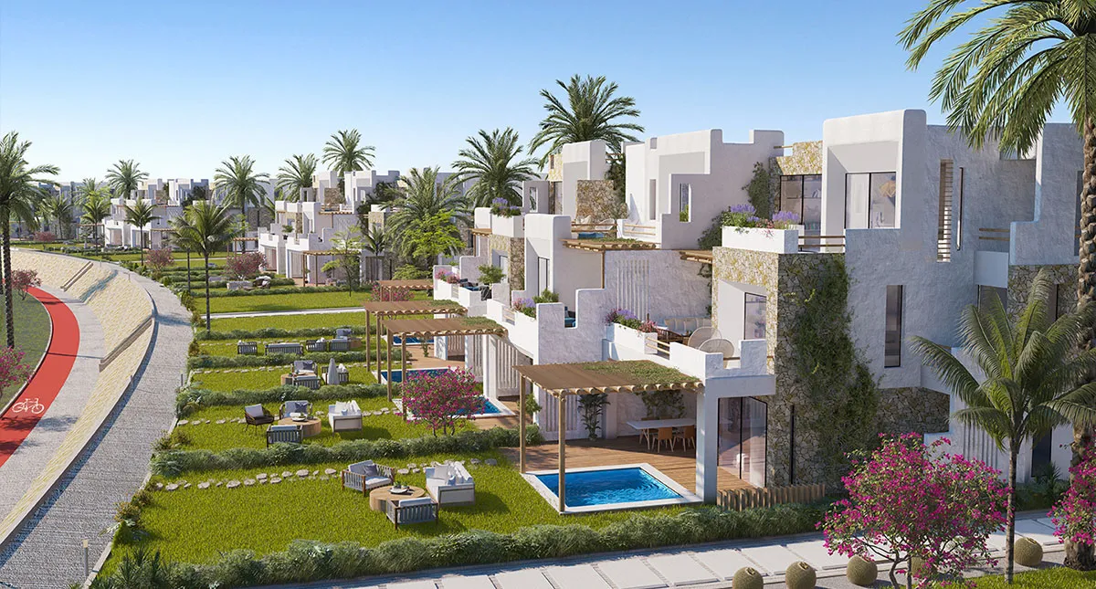 Chalet for sale in El Masyaf  in Ras El Hekma of 0 m² with 2 bedrooms