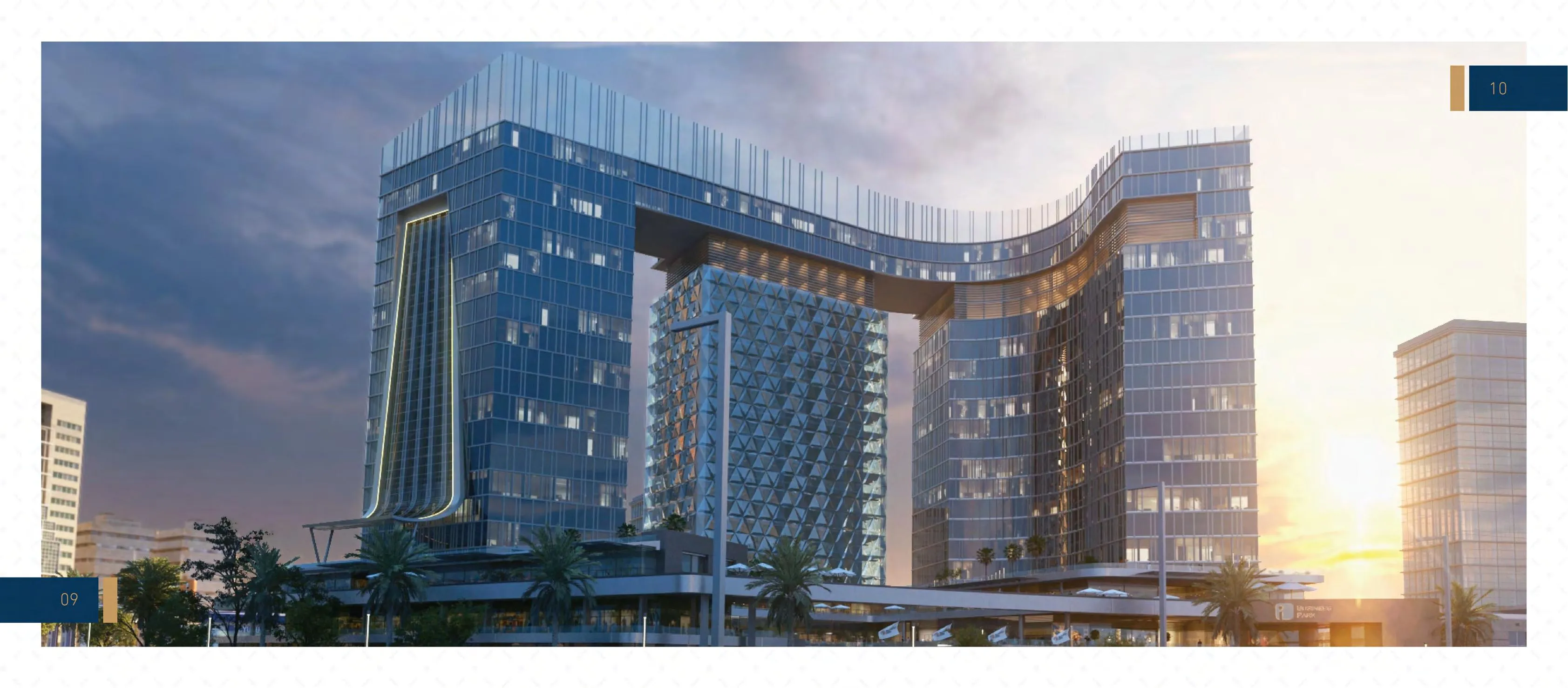 مكتب للبيع في اي -بزنس بارك  في العاصمة الإدارية الجديدة بمساحة 41 م² تتكون من 0 غرف