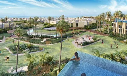 شقة فندقية للبيع في ايلا جيفيرا  في رأس الحكمة بمساحة 101 م² تتكون من 2 غرف