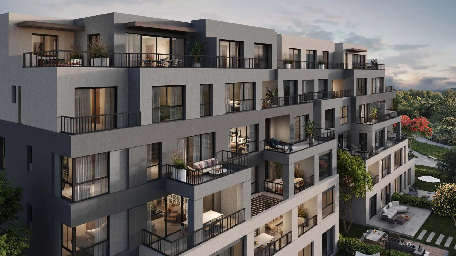 Apartment for sale in Park Central  in Mostakbal City of 81 m² with 1 bedrooms