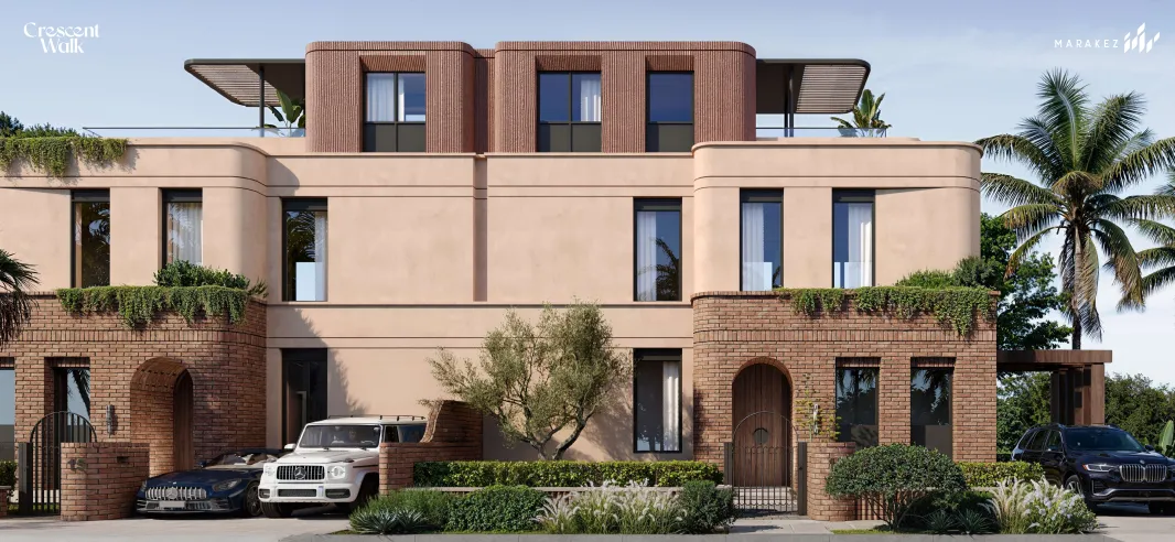 Townhouse for sale in Crescent Walk in 6th settlement of 0 m² with 4 bedrooms