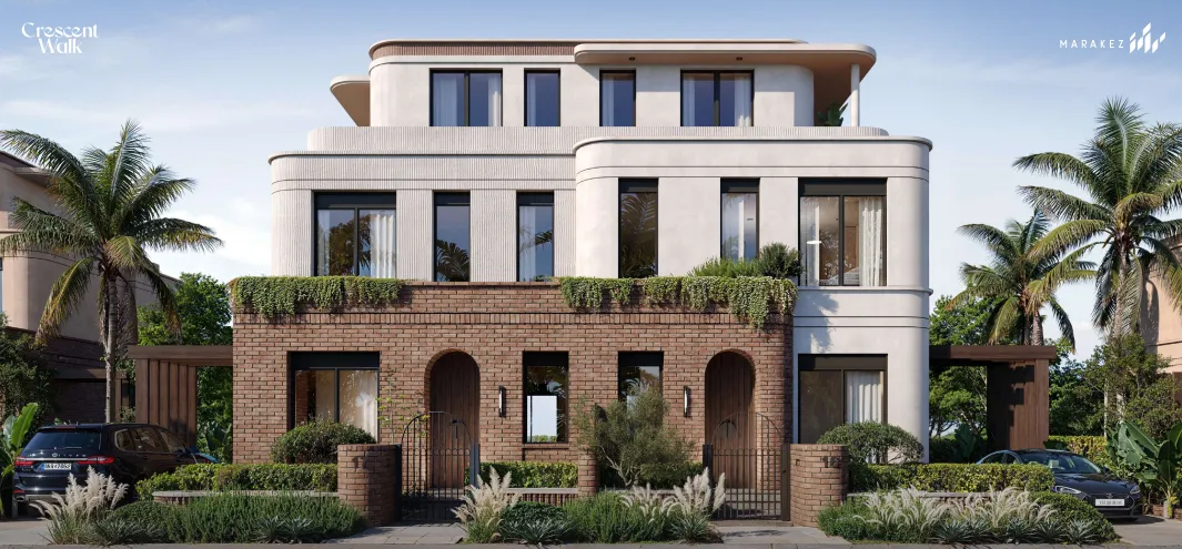 Twinhouse for sale in Crescent Walk in 6th settlement of 0 m² with 5 bedrooms