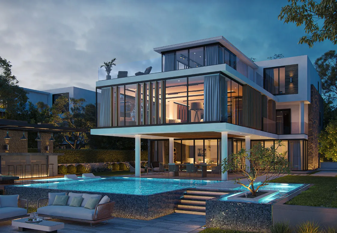 Villa for sale in The Creeks Villas in New Capital City of 0 m² with 5 bedrooms