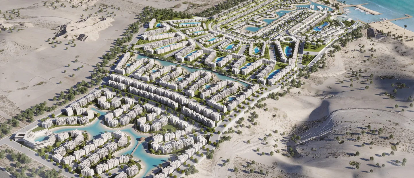 شاليه للبيع في سولت في رأس الحكمة بمساحة 110 م² تتكون من 3 غرف